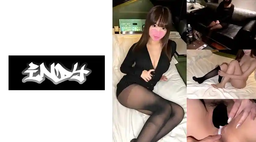 [UNCENSORED-LEAK] IND-129 [Personal shooting] I bukkake and cum inside a beautiful manicurist in black pantyhose and a P-active slutty older sister.