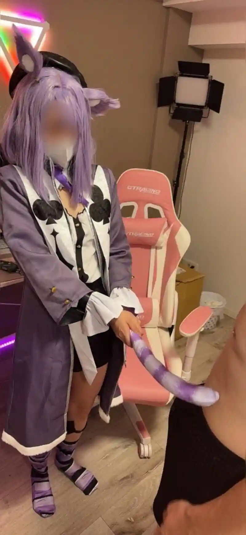 FC2-PPV-4809439 [Vtuber Neko○o○yu] As a result of continuing muscle training, Shizuku-chan has been further upgraded and rewards virgins with creampies